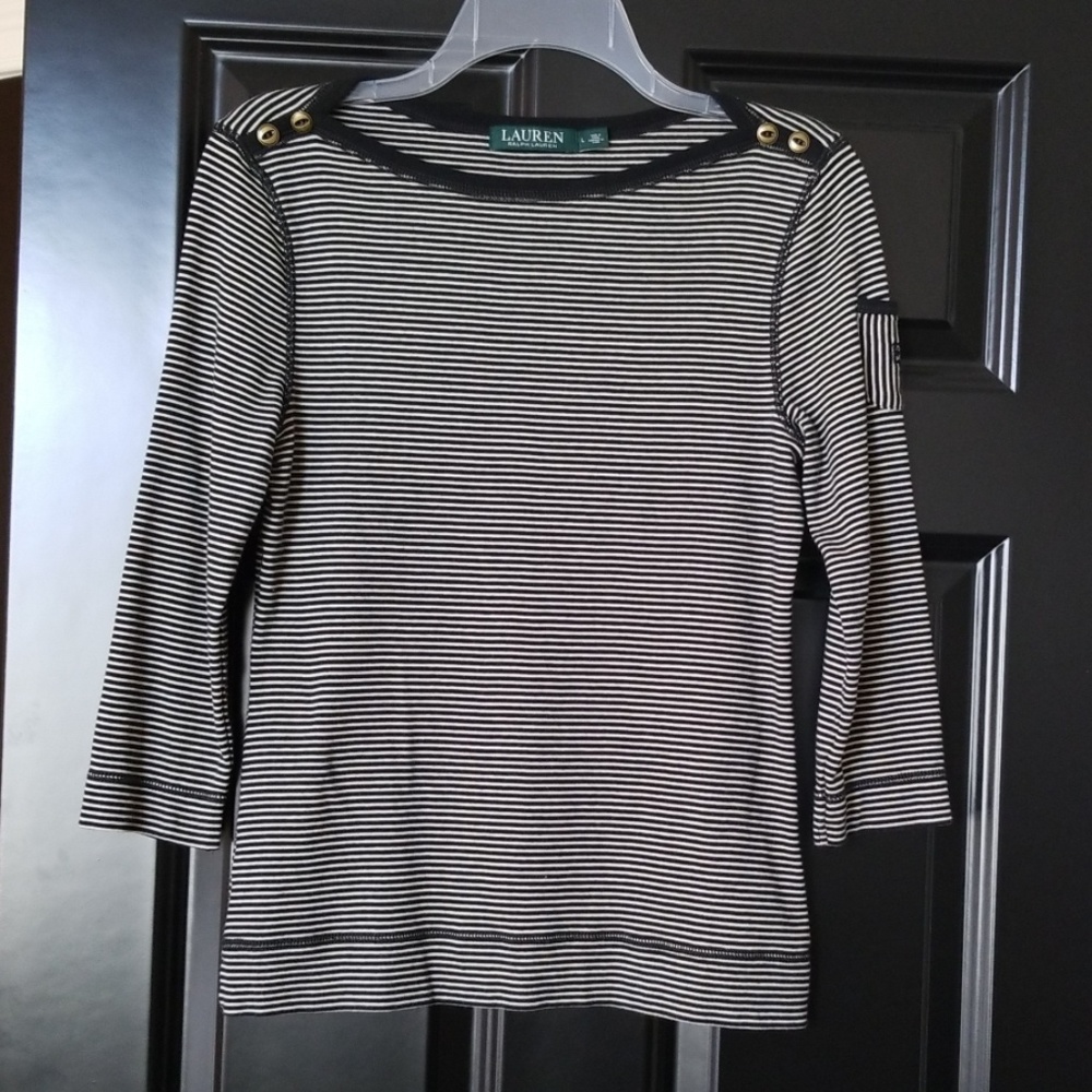 NWOT Ralph Lauren three quarter length t-shirt